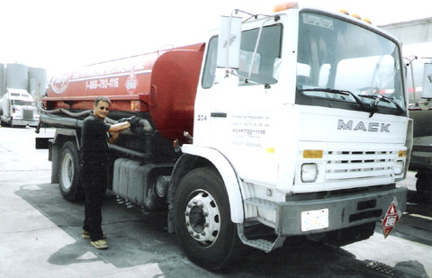 Harrys PRI waste oil trucks